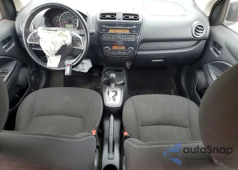 2015 Mitsubishi Mirage Es z USA, uszkodzony, nr VIN ML32A4HJ9FH007505